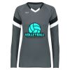 Girls TruHit Tri-Color Long Sleeve Jersey Thumbnail