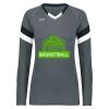 Girls TruHit Tri-Color Long Sleeve Jersey Thumbnail