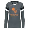 Girls TruHit Tri-Color Long Sleeve Jersey Thumbnail