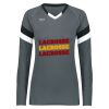 Girls TruHit Tri-Color Long Sleeve Jersey Thumbnail