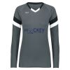 Girls TruHit Tri-Color Long Sleeve Jersey Thumbnail