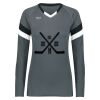 Girls TruHit Tri-Color Long Sleeve Jersey Thumbnail