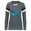 Girls TruHit Tri-Color Long Sleeve Jersey Thumbnail