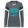 Girls TruHit Tri-Color Long Sleeve Jersey Thumbnail