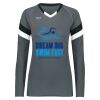 Girls TruHit Tri-Color Long Sleeve Jersey Thumbnail