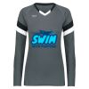 Girls TruHit Tri-Color Long Sleeve Jersey Thumbnail