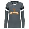 Girls TruHit Tri-Color Long Sleeve Jersey Thumbnail