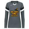 Girls TruHit Tri-Color Long Sleeve Jersey Thumbnail