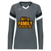 Girls TruHit Tri-Color Long Sleeve Jersey Thumbnail