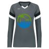 Girls TruHit Tri-Color Long Sleeve Jersey Thumbnail