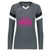 Girls TruHit Tri-Color Long Sleeve Jersey Thumbnail