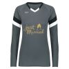 Girls TruHit Tri-Color Long Sleeve Jersey Thumbnail