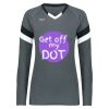 Girls TruHit Tri-Color Long Sleeve Jersey Thumbnail