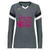 Girls TruHit Tri-Color Long Sleeve Jersey Thumbnail