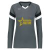 Girls TruHit Tri-Color Long Sleeve Jersey Thumbnail