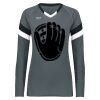 Girls TruHit Tri-Color Long Sleeve Jersey Thumbnail
