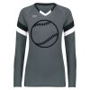 Girls TruHit Tri-Color Long Sleeve Jersey Thumbnail
