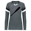 Girls TruHit Tri-Color Long Sleeve Jersey Thumbnail