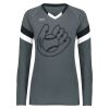 Girls TruHit Tri-Color Long Sleeve Jersey Thumbnail