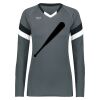 Girls TruHit Tri-Color Long Sleeve Jersey Thumbnail