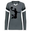 Girls TruHit Tri-Color Long Sleeve Jersey Thumbnail