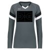 Girls TruHit Tri-Color Long Sleeve Jersey Thumbnail