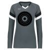 Girls TruHit Tri-Color Long Sleeve Jersey Thumbnail
