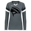 Girls TruHit Tri-Color Long Sleeve Jersey Thumbnail