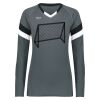 Girls TruHit Tri-Color Long Sleeve Jersey Thumbnail