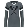 Girls TruHit Tri-Color Long Sleeve Jersey Thumbnail