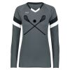 Girls TruHit Tri-Color Long Sleeve Jersey Thumbnail
