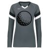 Girls TruHit Tri-Color Long Sleeve Jersey Thumbnail