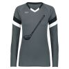Girls TruHit Tri-Color Long Sleeve Jersey Thumbnail
