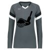 Girls TruHit Tri-Color Long Sleeve Jersey Thumbnail