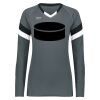 Girls TruHit Tri-Color Long Sleeve Jersey Thumbnail