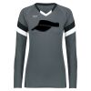 Girls TruHit Tri-Color Long Sleeve Jersey Thumbnail