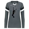 Girls TruHit Tri-Color Long Sleeve Jersey Thumbnail