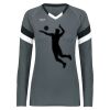 Girls TruHit Tri-Color Long Sleeve Jersey Thumbnail