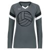 Girls TruHit Tri-Color Long Sleeve Jersey Thumbnail