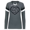 Girls TruHit Tri-Color Long Sleeve Jersey Thumbnail
