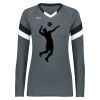 Girls TruHit Tri-Color Long Sleeve Jersey Thumbnail