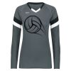 Girls TruHit Tri-Color Long Sleeve Jersey Thumbnail