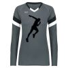 Girls TruHit Tri-Color Long Sleeve Jersey Thumbnail