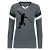 Girls TruHit Tri-Color Long Sleeve Jersey Thumbnail