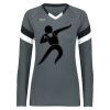 Girls TruHit Tri-Color Long Sleeve Jersey Thumbnail