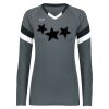 Girls TruHit Tri-Color Long Sleeve Jersey Thumbnail