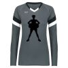Girls TruHit Tri-Color Long Sleeve Jersey Thumbnail