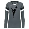 Girls TruHit Tri-Color Long Sleeve Jersey Thumbnail
