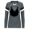 Girls TruHit Tri-Color Long Sleeve Jersey Thumbnail
