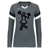 Girls TruHit Tri-Color Long Sleeve Jersey Thumbnail